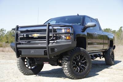 Fab Fours - Fab Fours CH08-Q2060-1 Elite Front Bumper - Image 3