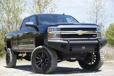 Fab Fours - Fab Fours CH14-Q3061-1 Elite Front Ranch Bumper - Image 2