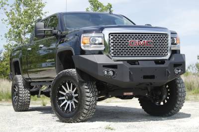 Fab Fours - Fab Fours GM14-A3151-1 Premium Heavy Duty Winch Front Bumper - Image 4