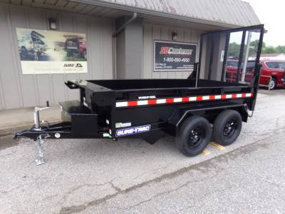 Sure-Trac Trailers - 2025 Sure-Trac 5x10 Low Profile Homeowner Dump Trailer 7K Single Ram - Image 2