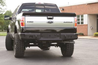 Fab Fours - Fab Fours FF09-W1750-B Heavy Duty Rear Bumper - Image 3