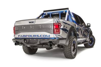 Fab Fours - Fab Fours FF17-E4371-B Aero Rear Bumper - Image 2