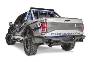 Fab Fours - Fab Fours FF17-E4371-B Aero Rear Bumper - Image 3