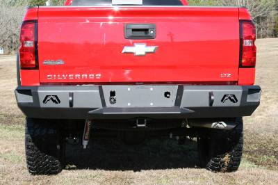 Fab Fours - Fab Fours CS14-W3150-1 Heavy Duty Rear Bumper - Image 1
