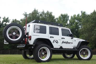 Fab Fours - Fab Fours JP-Y1261T-B Off The Door Tire Carrier - Image 2