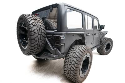 Fab Fours - Fab Fours JL18-Y1851T-B Off The Door Tire Carrier - Image 2