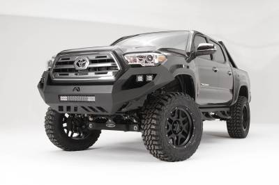 Fab Fours - Fab Fours TT16-D3651-B Vengeance Front Bumper - Image 2