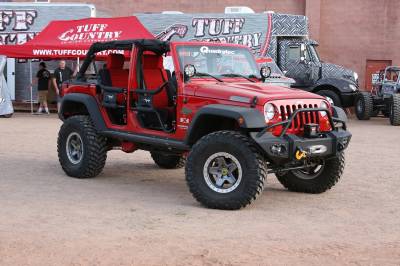 Fab Fours - Fab Fours JK07-B1850-B Lifestyle Winch Front Bumper - Image 3