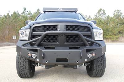 Fab Fours - Fab Fours DR13-F2952-B Premium Winch Front Bumper - Image 2
