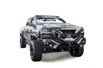 Fab Fours - Fab Fours GR3800-1 Grumper Front Winch Bumper - Image 2