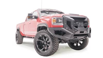Fab Fours - Fab Fours GR3100-1 Grumper Front Bumper - Image 3