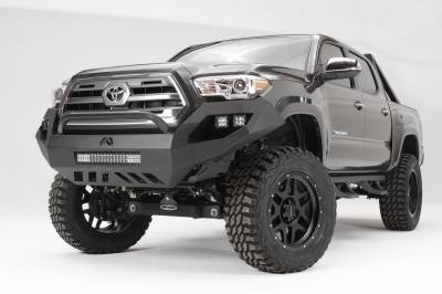 Fab Fours - Fab Fours TT16-D3653-1 Vengeance Front Bumper - Image 2