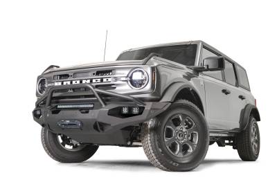 Fab Fours - Fab Fours FB21-X5252-B Matrix Front Bumper - Image 3