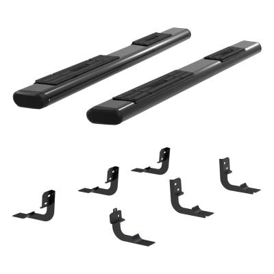 ARIES - ARIES 4445046 The Standard 6 in. Oval Nerf Bar w/Mounting Brackets - Image 1