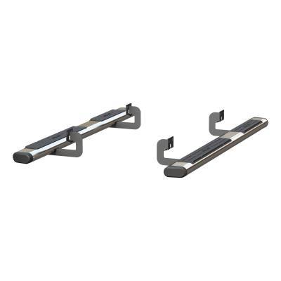 ARIES 4444018 The Standard 6 in. Oval Nerf Bar w/Mounting Brackets