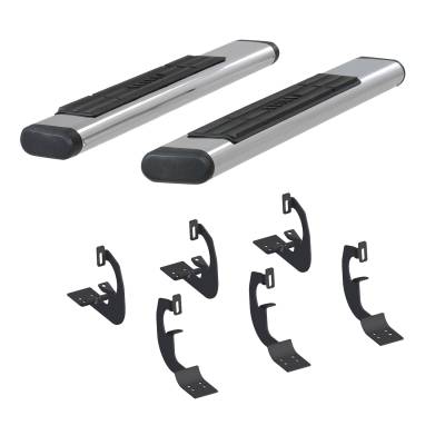 ARIES 4444022 The Standard 6 in. Oval Nerf Bar w/Mounting Brackets