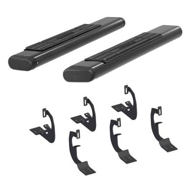 ARIES 4445030 The Standard 6 in. Oval Nerf Bar w/Mounting Brackets