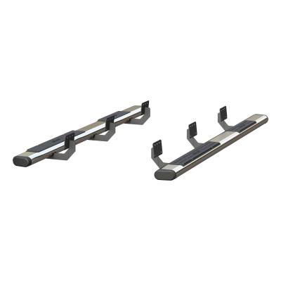 ARIES 4444047 The Standard 6 in. Oval Nerf Bar w/Mounting Brackets