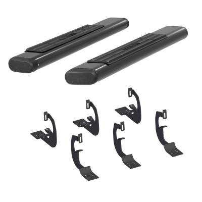 ARIES 4445022 The Standard 6 in. Oval Nerf Bar w/Mounting Brackets