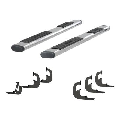ARIES 4444045 The Standard 6 in. Oval Nerf Bar w/Mounting Brackets