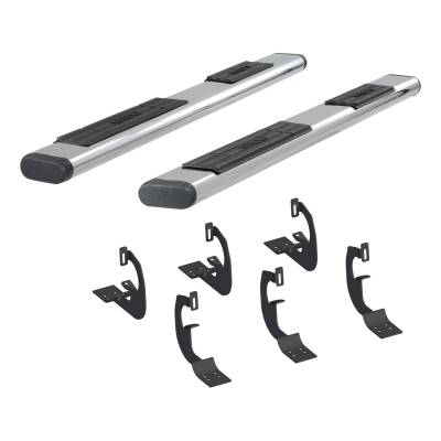 ARIES - ARIES 4444032 The Standard 6 in. Oval Nerf Bar w/Mounting Brackets - Image 1