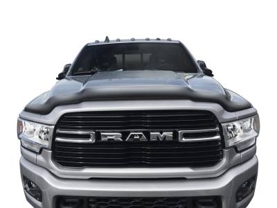Auto Ventshade - Auto Ventshade 377189 Aeroskin Matte Black Hood Protector - Image 3
