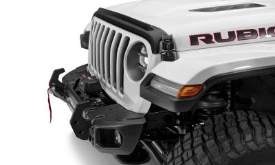 Auto Ventshade - Auto Ventshade 436060 Aeroskin II Hood Protector Textured Black - Image 3