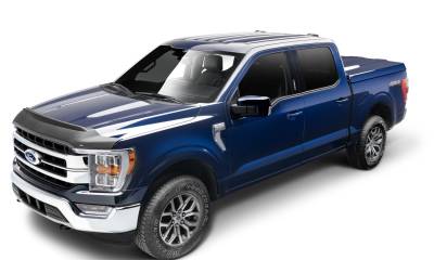 Auto Ventshade - Auto Ventshade 436196 Aeroskin II Hood Protector Textured Black - Image 7