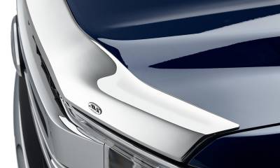 Auto Ventshade - Auto Ventshade 622196 Aeroskin Chrome Hood Protector - Image 2
