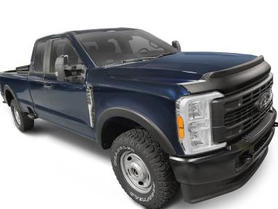 Auto Ventshade - Auto Ventshade 436235 Aeroskin II Hood Protector Textured Black - Image 5