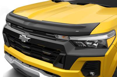 Auto Ventshade - Auto Ventshade 436213 Aeroskin II Hood Protector Textured Black - Image 2