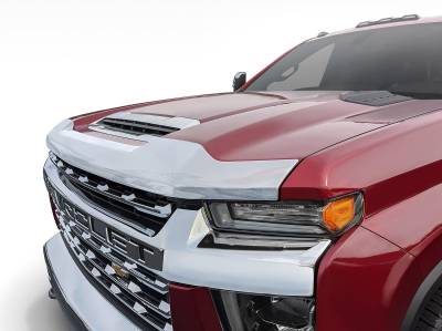 Auto Ventshade - Auto Ventshade 622187 Aeroskin Chrome Hood Protector - Image 2
