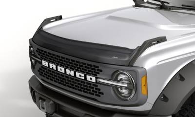 Auto Ventshade - Auto Ventshade 436183 Aeroskin II Hood Protector Textured Black - Image 5