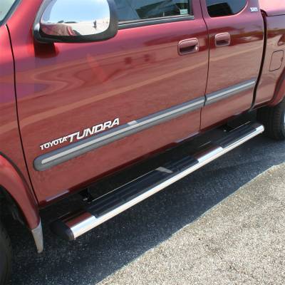 ARIES - ARIES 4444033 The Standard 6 in. Oval Nerf Bar w/Mounting Brackets - Image 4