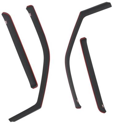 Westin 72-37907 Matte In-Channel Wind Deflector