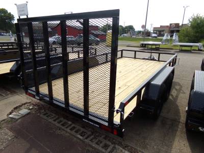 2026 Sure-Trac 7x14 Tube Top Utility Trailer 7K