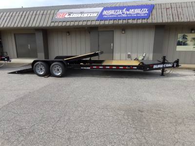 Sure-Trac Trailers - 2025 Sure-Trac 7x22 Pro Series Beam Tilt Equipment Trailer 17.6K - Image 2