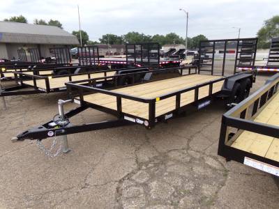 2026 Sure-Trac 7x18 Tube Top Utility Trailer 7K