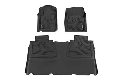 Rough Country FF-71413 Flex-Fit Floor Mats