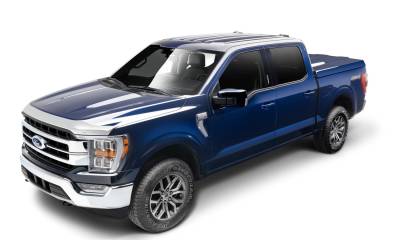 Auto Ventshade - Auto Ventshade 622196 Aeroskin Chrome Hood Protector - Image 3