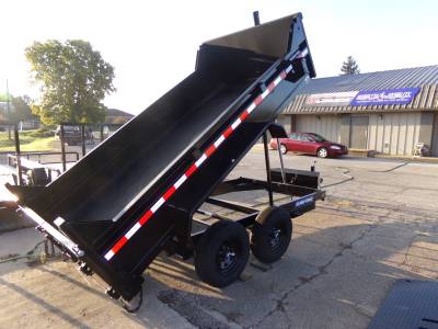 Sure-Trac Trailers - 2026 Sure-Trac 6x12 SD Low Profile Dump Trailer 10K Telescopic - Image 2