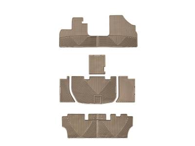 WeatherTech W48TNW159TNW160 All Weather Floor Mats