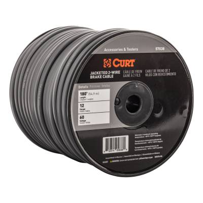CURT 57038 Trailer Brake Cable Wire