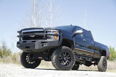 Fab Fours - Fab Fours CH14-A3050-1 Premium Heavy Duty Winch Front Bumper - Image 3