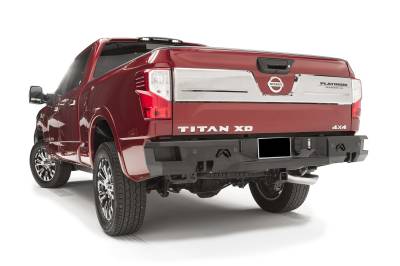 Fab Fours - Fab Fours NT16-W3751-B Premium Rear Bumper - Image 2