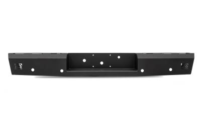 Fab Fours CS07-RT1850-1 Red Steel Rear Bumper