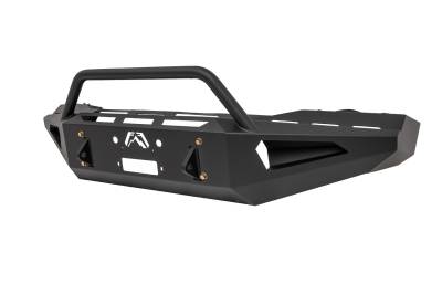 Fab Fours - Fab Fours DR03-RS1062-1 Red Steel Front Bumper - Image 2