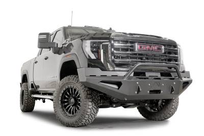 Fab Fours - Fab Fours GM24-RS6262-1 Red Steel Front Bumper - Image 3