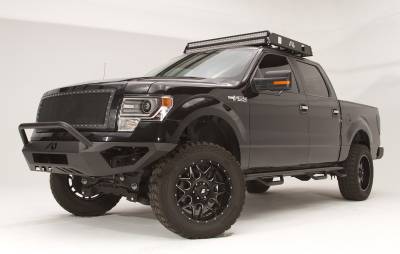 Fab Fours - Fab Fours FF09-D1952-B Vengeance Front Bumper - Image 3