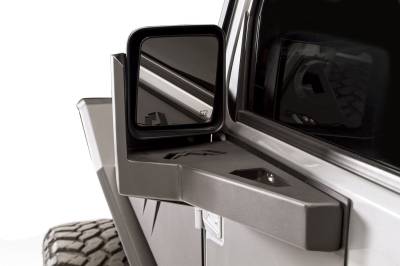 Fab Fours - Fab Fours JK3001-1 Door Skin Mirror Guard - Image 4